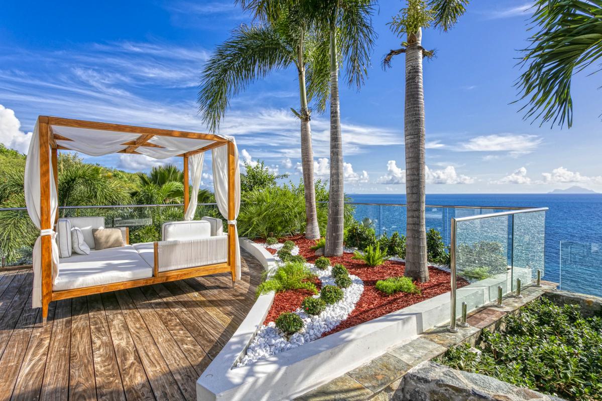 Location villa Saint Martin Indigo Bay - Villa 4 chambres 8 personnes - vue mer - Piscine - Villa de luxe (6)